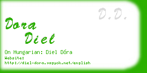 dora diel business card